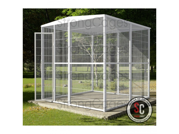 Voladera Torreblanca (2x2 con techo a dos aguas)