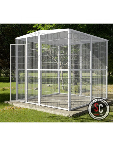 Voladera Torreblanca (2x2 con techo a dos aguas)