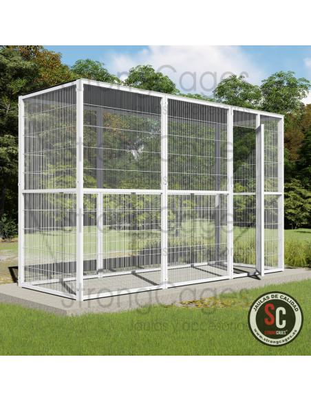 Voladera Altea (3X1 metros con techo plano)
