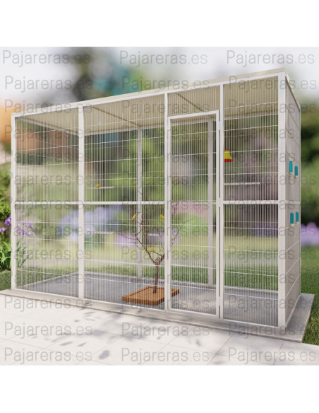 Voladera Altea (3X1 metros con techo plano)