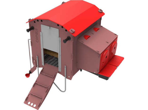 Gallinero móvil Red Roof