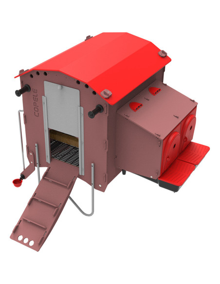 Gallinero móvil Red Roof