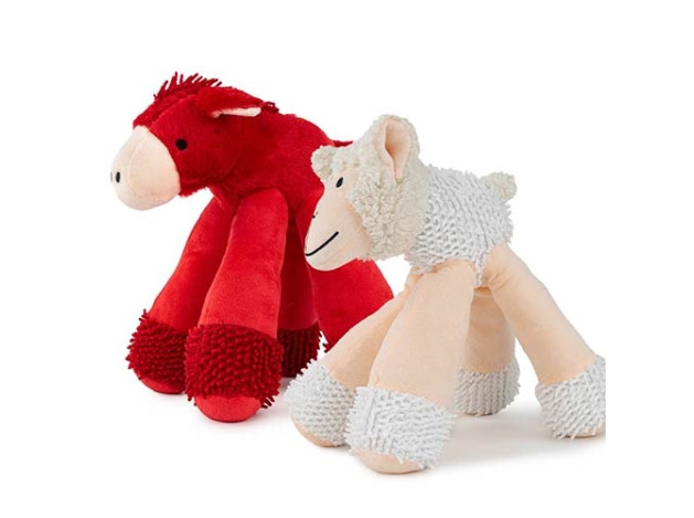 Peluches Oveja y Caballo