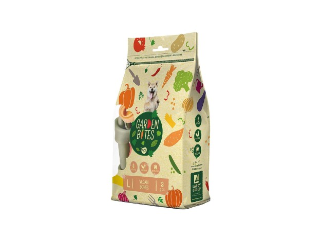 GARDEN BITES VEGGIE VEGAN BONES TL 14.5 CM 270 GR  3 Pcs