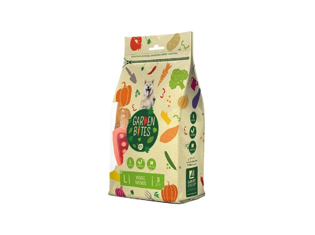 GARDEN BITES VEGGIE FRIENDS TL-14,5 cm 270 gr 3 uds