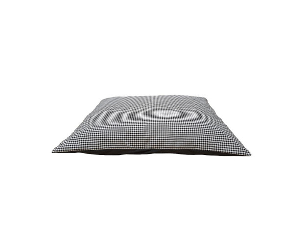 YAGU DESCANSO COJIN EOS VICHY NEGRO LONETA T-U  100 x 70 CM