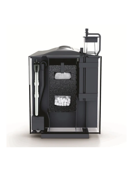 Fluval Evo Acuario Marino, Negro, 52L