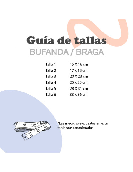 MI&DOG BUFANDA BRAGA ROJA