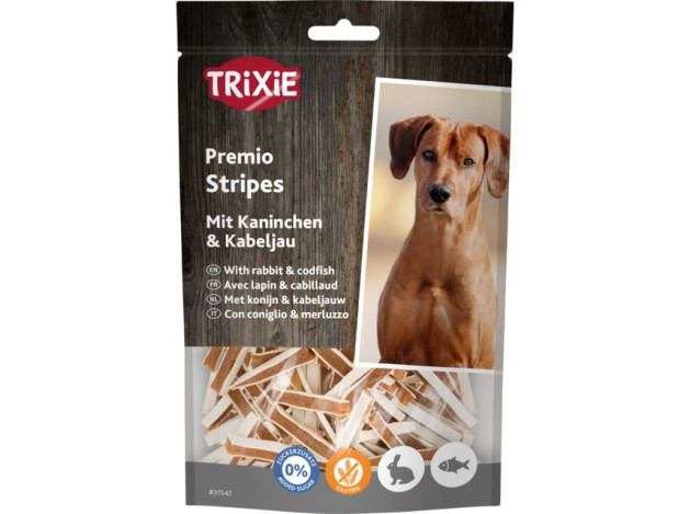 Trixie Snack PREMIO Fish Rabbit Stripes Pack 6 uds