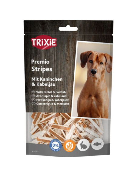 Trixie Snack PREMIO Fish Rabbit Stripes Pack 6 uds