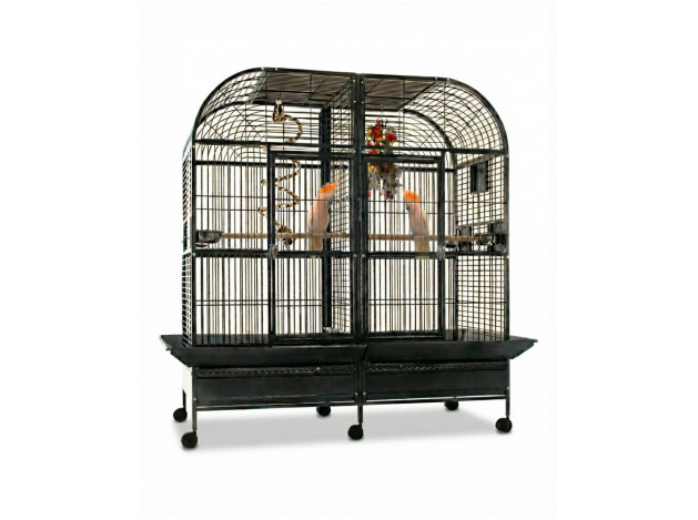 Jaula Guamayo Twin Ara Gris Antracita