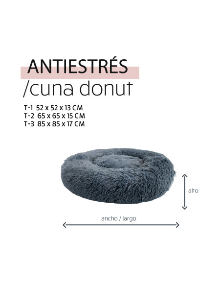 YAGU DESCANSO CUNA DONUT ANTIESTRES 85cm