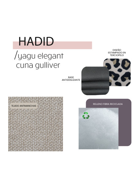Cuna HADID 55 cm – Estilo elegante