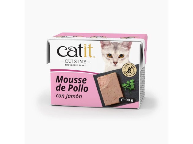 Catit Cuisine Mousse para Gatos – Pack 12 x 90 g