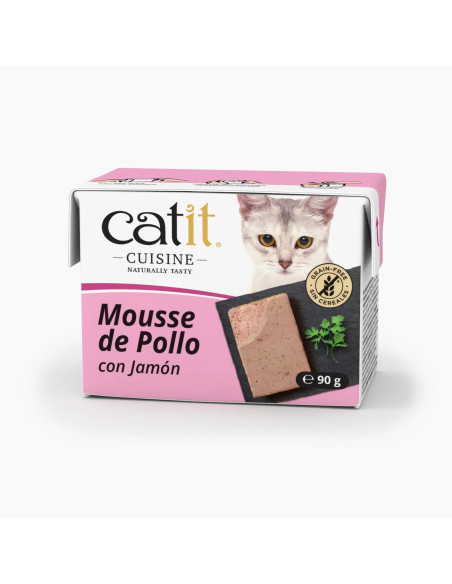 Catit Cuisine Mousse para Gatos – Pack 12 x 90 g