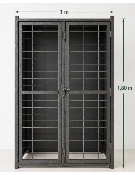 Panel Puerta 180x100 cm para Perreras Modulares Imor
