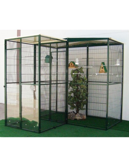 VOLADERO 3M2 C/ 2 PUERTAS C/HABITACULO DE SEGURIDAD 1M2