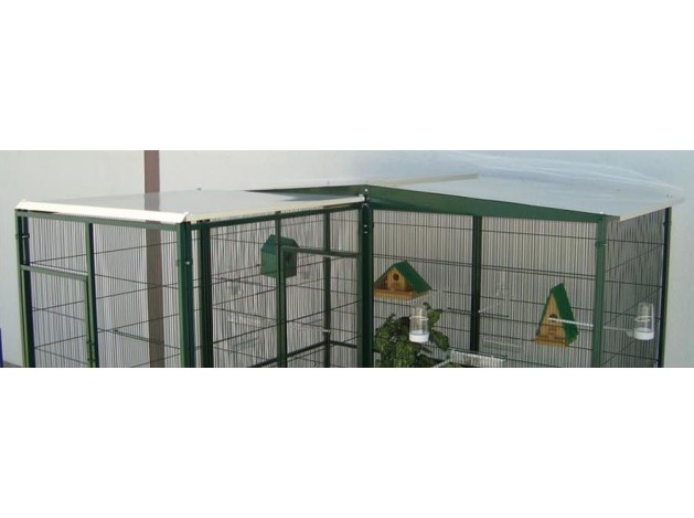 VOLADERO 3M2 C/ 2 PUERTAS C/HABITACULO DE SEGURIDAD 1M2