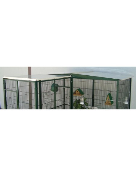 VOLADERO 3M2 C/ 2 PUERTAS C/HABITACULO DE SEGURIDAD 1M2