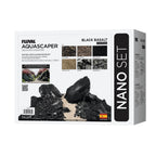 Kit Aquascaper Fluval Black Basalt 21kg