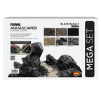 Kit Aquascaper Fluval Black Basalt 21kg