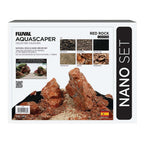 Kit de piedras y grava para acuascaping Fluval - Rojo 21kg