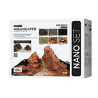 Kit de piedras y grava para acuascaping Fluval - Rojo 21kg