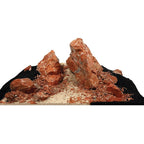 Kit de piedras y grava para acuascaping Fluval - Rojo 11kg