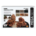 Kit de piedras y grava para acuascaping Fluval - Rojo 21kg
