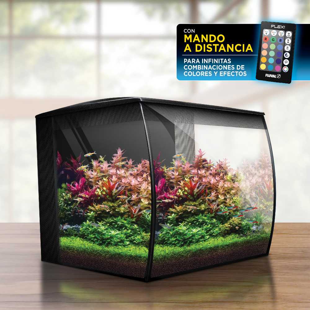 Kit de acuario Fluval Flex 2.0 57L