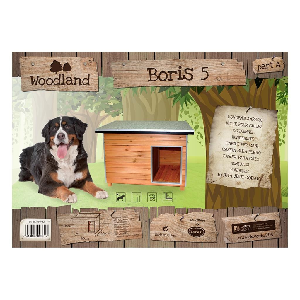 Duvo Casa Madera Perros Boris