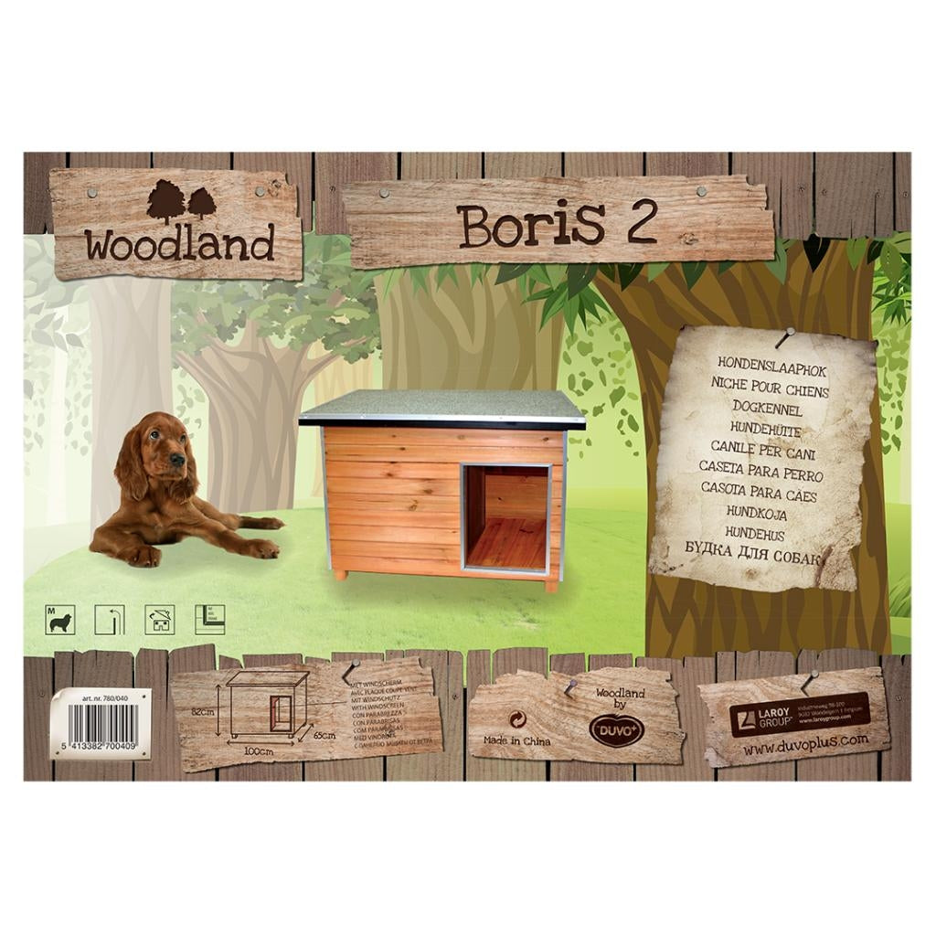 Duvo Casa Madera Perros Boris