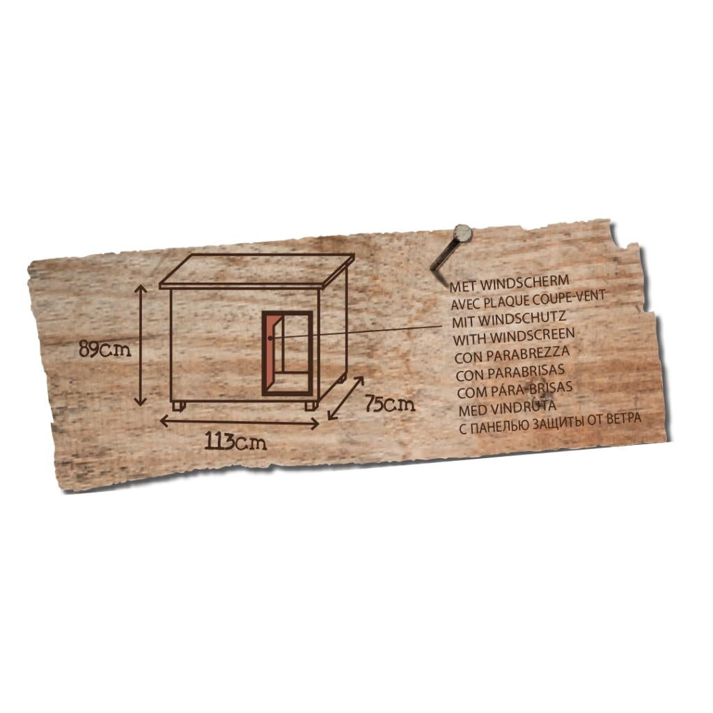 Duvo Casa Madera Perros Boris