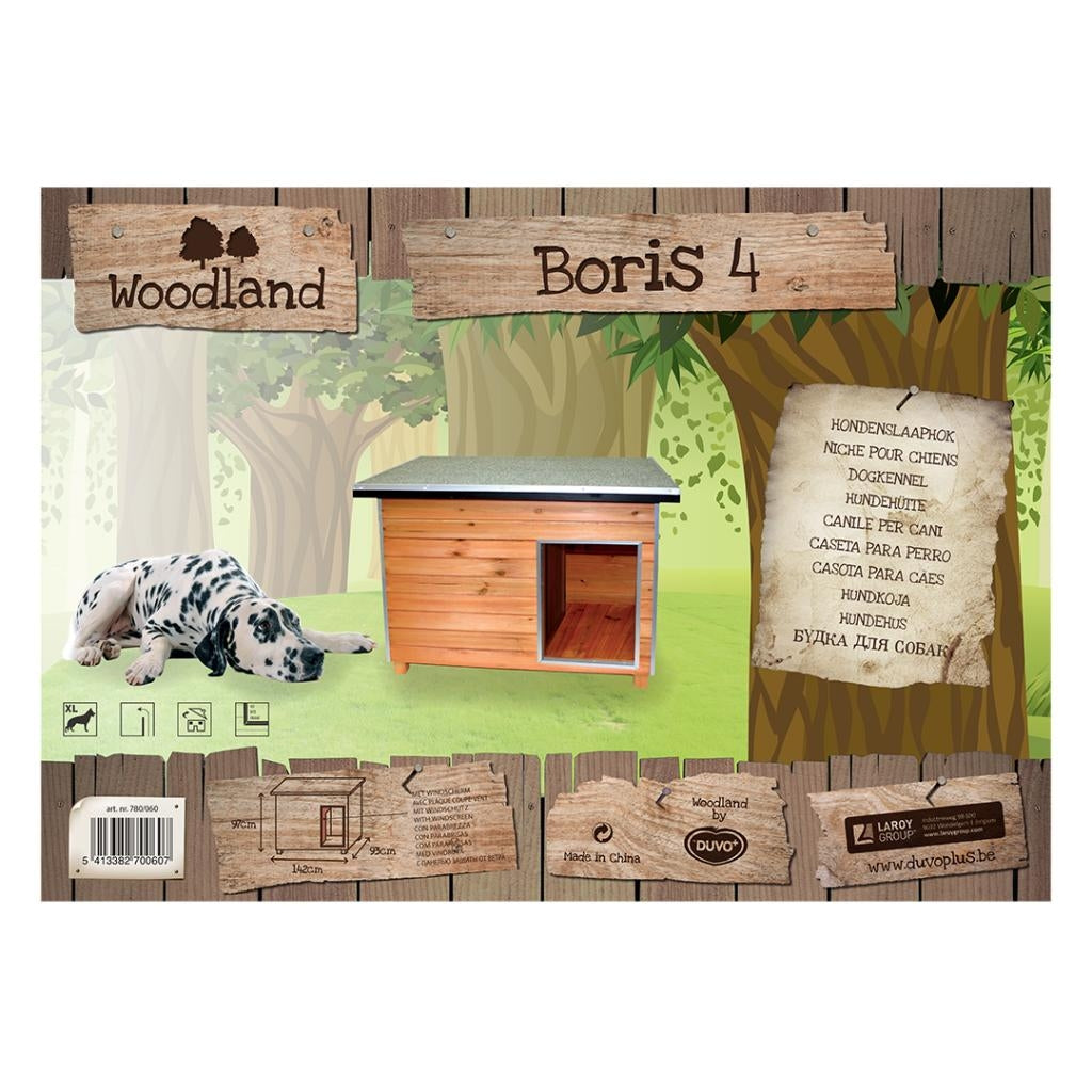 Duvo Casa Madera Perros Boris