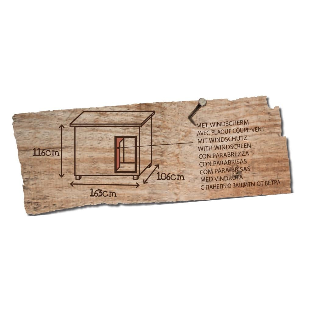 Duvo Casa Madera Perros Boris