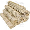 Palo de madera pino para canarios- Pack 15uds