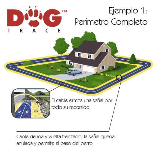 Valla antifugas DogTrace d-fence 6th sense digital