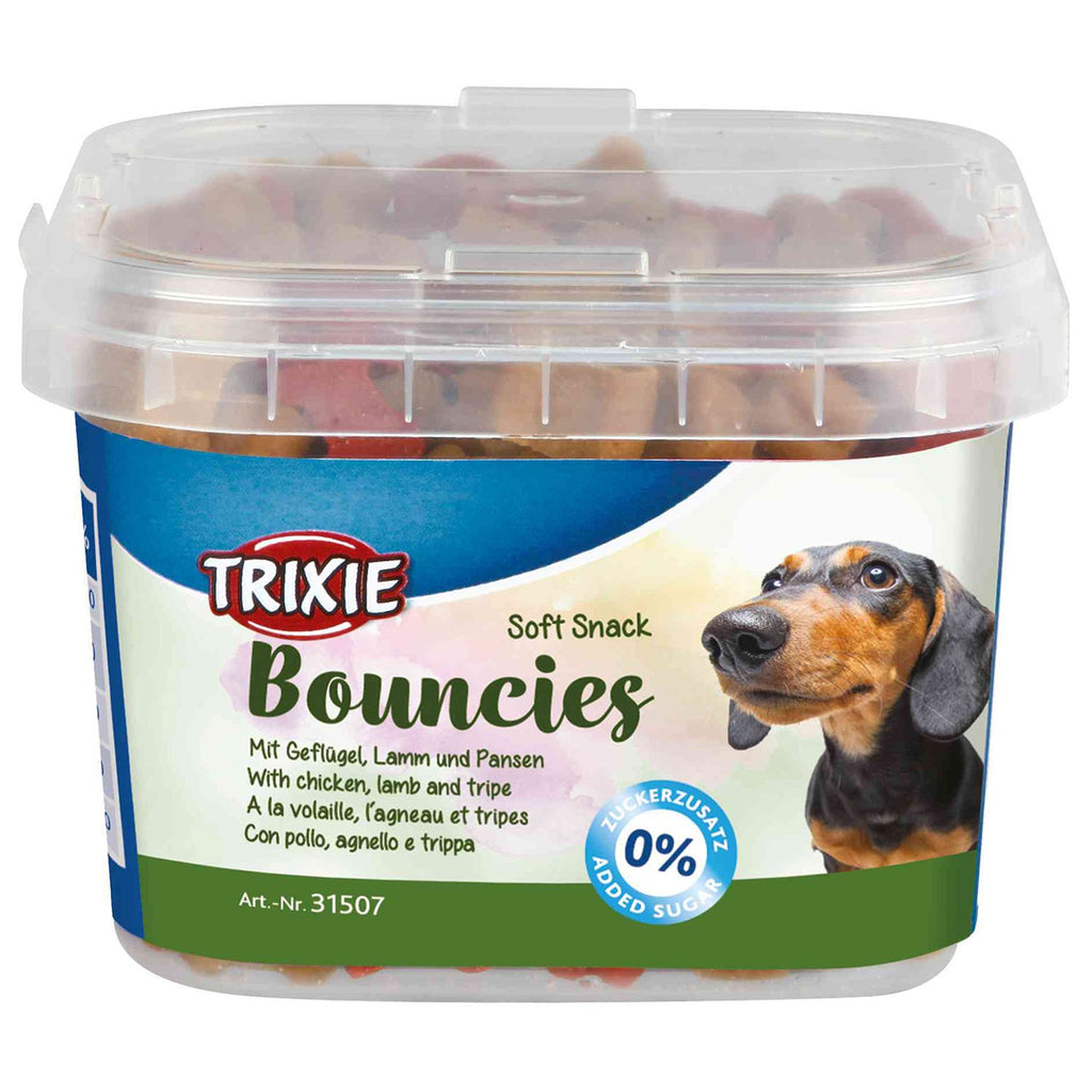 Soft Snack Bouncies, 140 g, Ave, Cordero y Tripa - Pack de 6 unidades