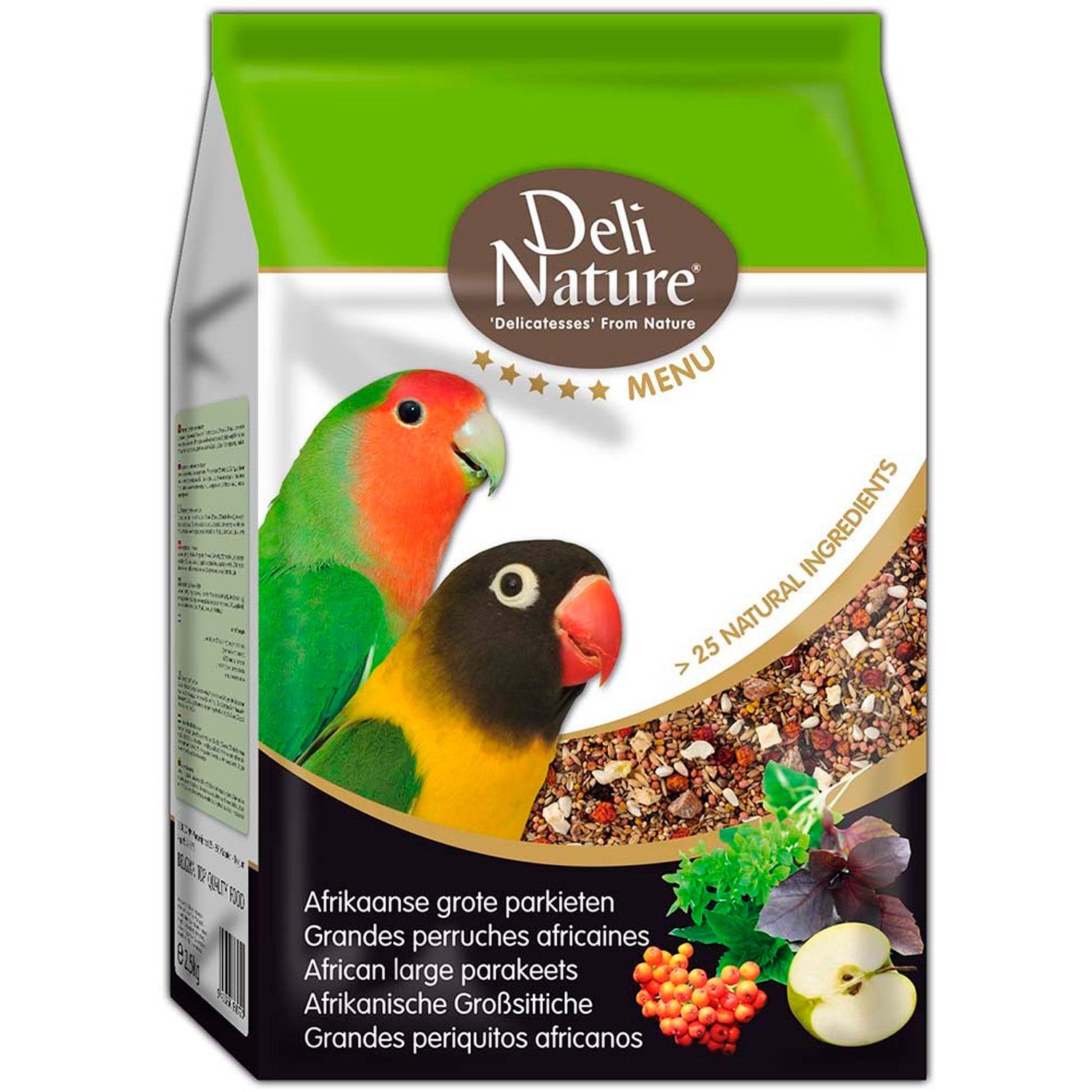 Mixtura para Cotorras Africanas Menú 5*
