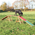 Pasarela Agility para Perros de Madera con Revestimiento Antideslizante
