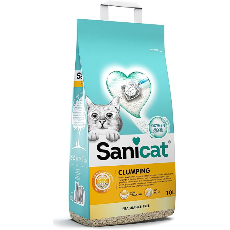 Sanicat Bentonita Aglomerante Clumping