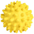 Juguete para perros Pelota Erizo Amarillo 6 cm