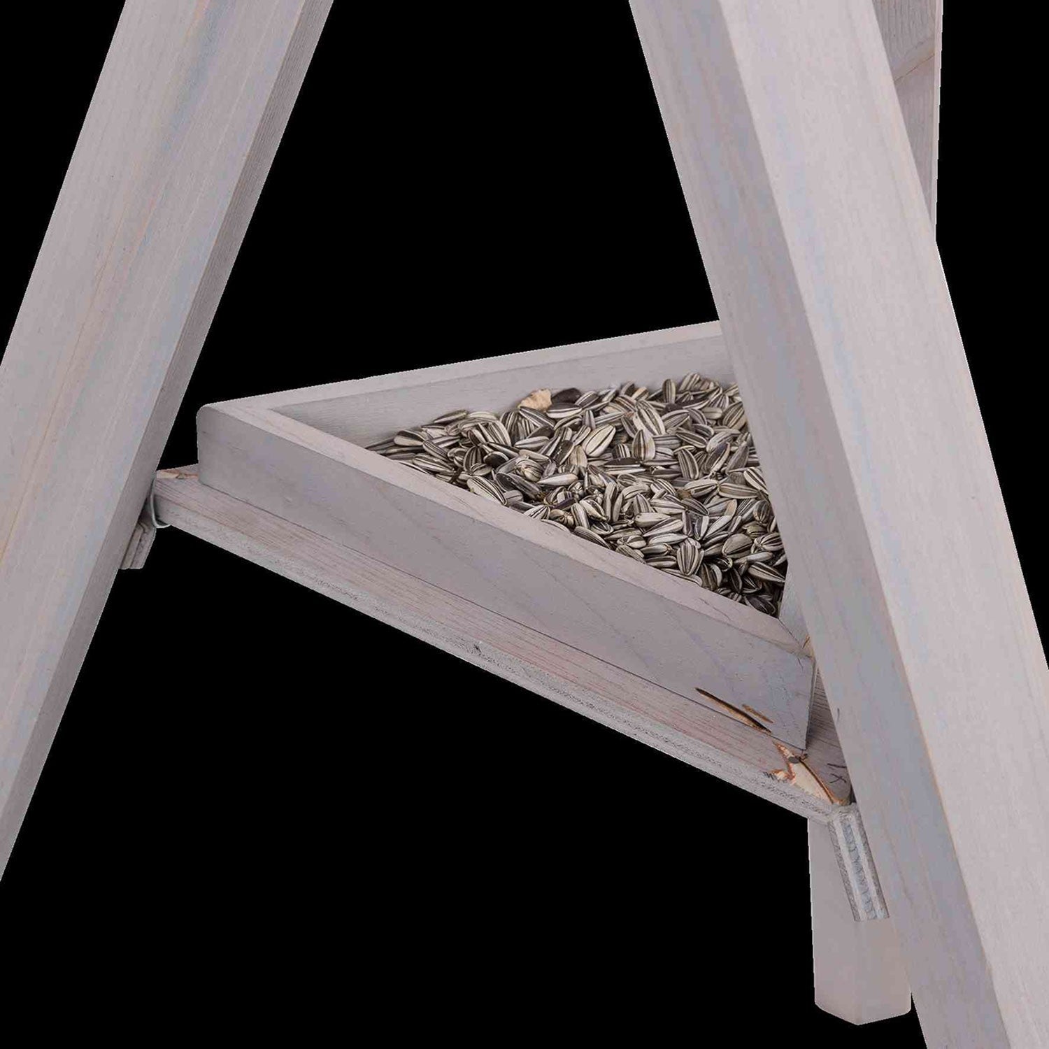 Comedero Pájaros Natura con Pie Gris