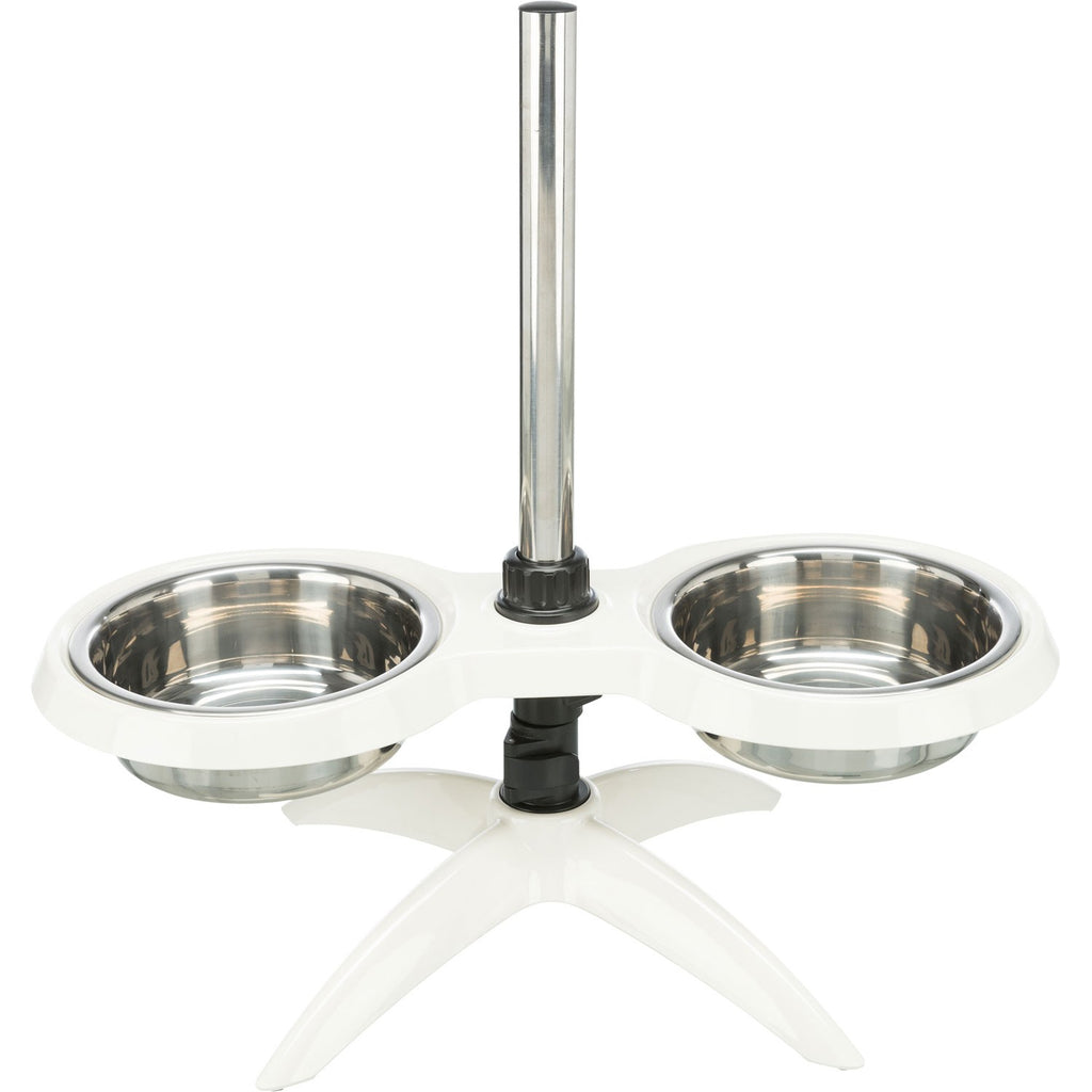 Dog Bar, melamina/acero inoxidable 2 × 1,6 l/ø 21
