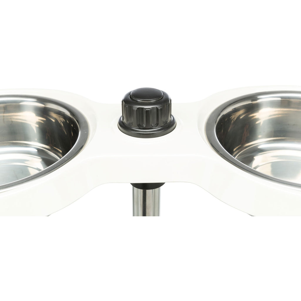 Dog Bar, melamina/acero inoxidable 2 × 1,6 l/ø 21