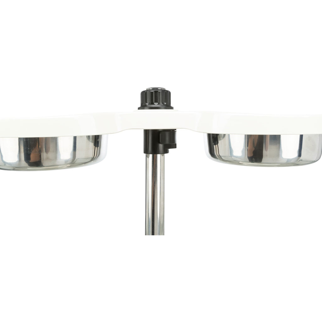 Dog Bar, melamina/acero inoxidable 2 × 1,6 l/ø 21
