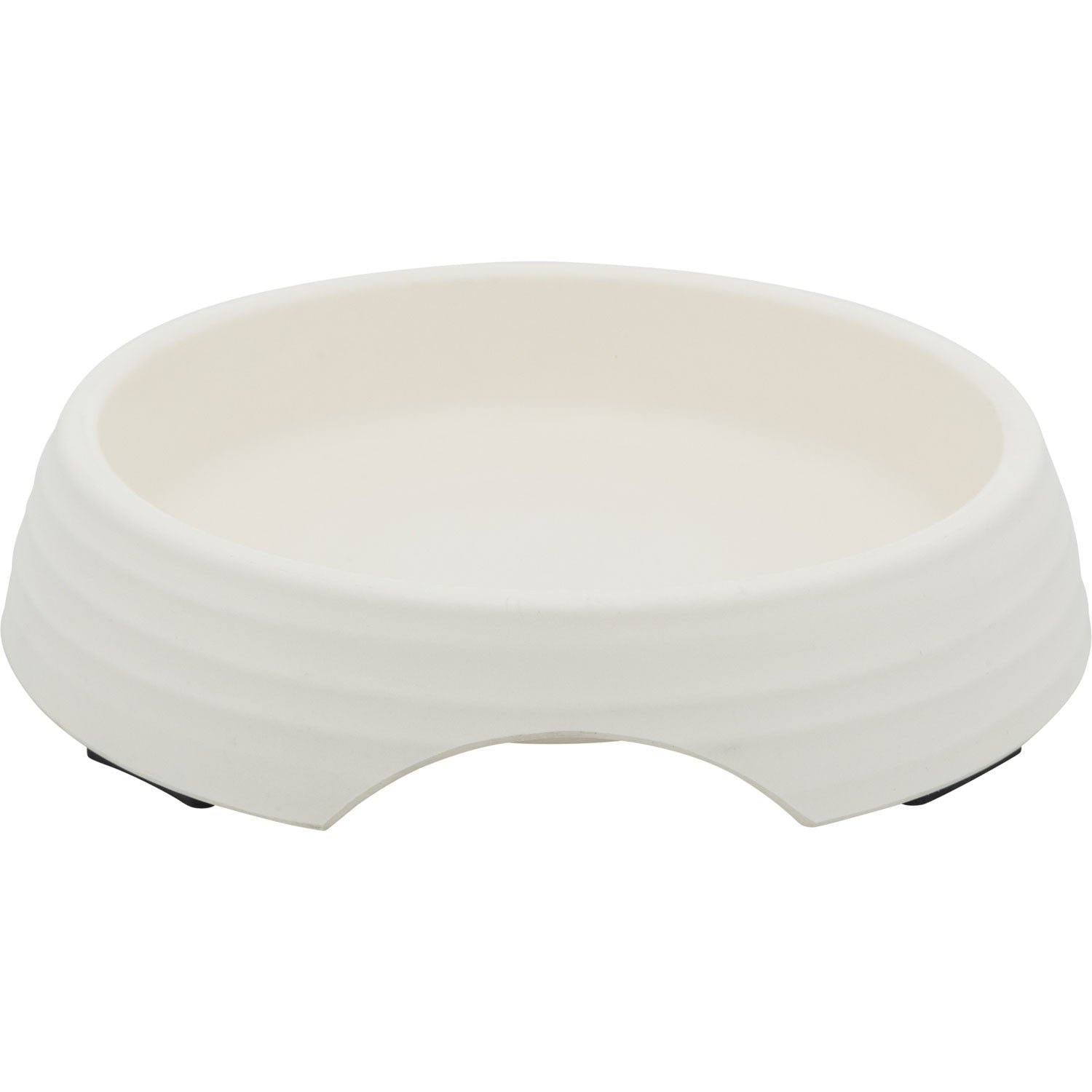 Comedero, melamina/acero inoxidable - Pack de 4 unidades