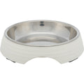 Comedero, melamina/acero inoxidable - Pack de 4 unidades