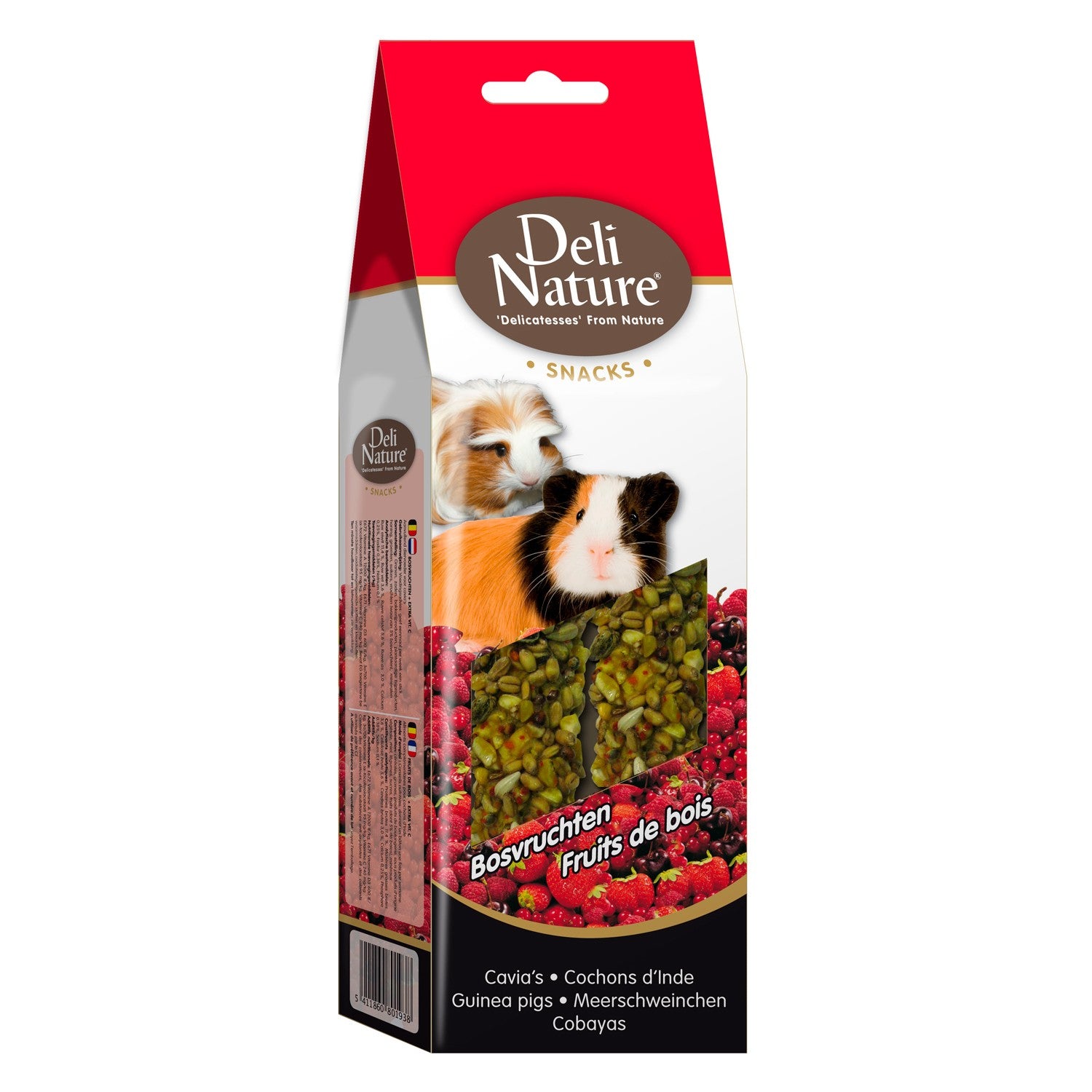 Barritas de Frutas del Bosque para Cobayas