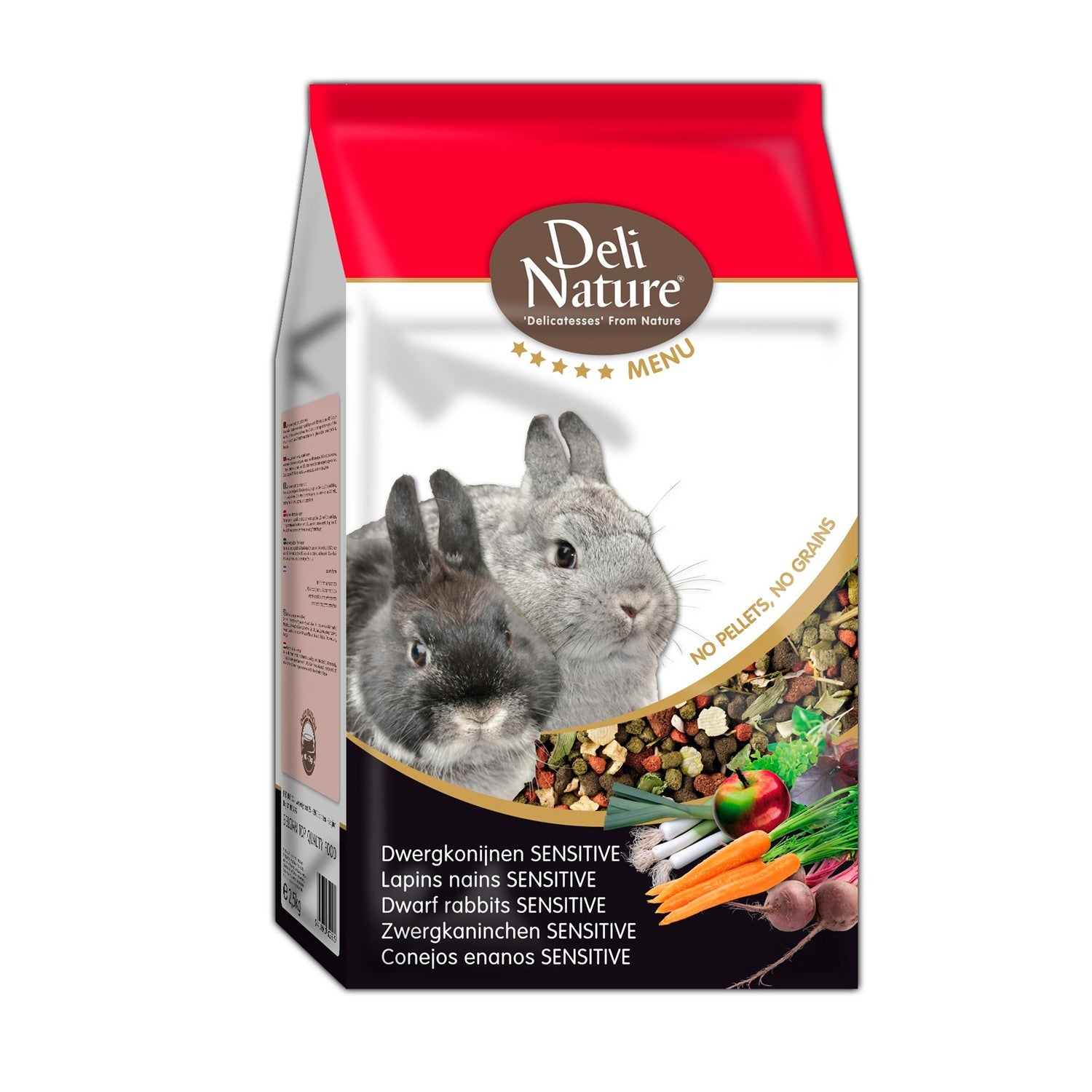 Mixtura para Conejos Enanos SENSITIVE Menú 5*